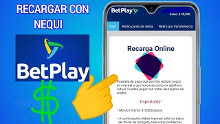 como RECARGAR BETPLAY DESDE NEQUI 2024 [upl. by Burnaby]