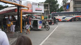 Philippines tricycle ride from Starmall to NuVista Homes [upl. by Neva]