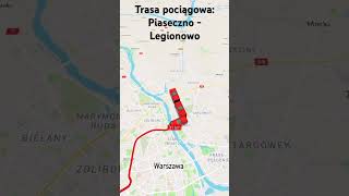 Trasa pociągowa Piaseczno  Legionowo [upl. by Lucie944]