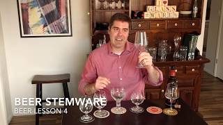 Beer Stemware  Master Cicerone® Rich Higgins Beer Lesson 04 [upl. by Tena427]