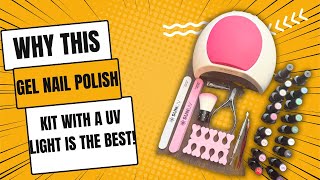 Review of SUNUV Gel Nail Polish Kit with UV Light [upl. by Rosenberger]