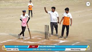 S 11 VS HAJURI WORRIOR MATCH AT ZSR JR TROPHY 2024 [upl. by Eisle]