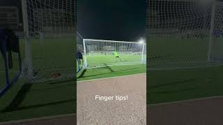 More goalkeeping fun under the lights last night football goalkeeper goalie soccer [upl. by Grand321]