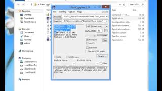 FastCopy  الحلقة  9  تسريع نقل الملفات [upl. by Ennazus]