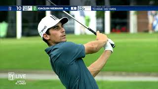 Joaquin Niemann  Round 2 Highlights  2021 Charles Schwab Challenge [upl. by Eremahs]