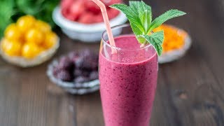 How To Make a Breakfast Smoothie [upl. by Mosenthal]