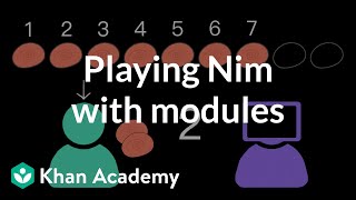 Playing Nim with modules  Intro to CS  Python  Khan Academy [upl. by Attekram242]