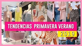 TENDENCIAS PRIMAVERA VERANO 2019  Marcela GS [upl. by Dlaner]