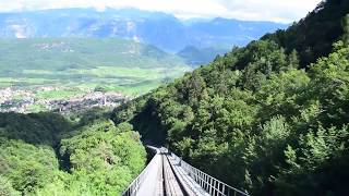 La funicolare della Mendola  Mendelbahn [upl. by Annehs390]