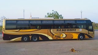 Brand New Euro6 Volvo B11R Sleeper Buses of MR Bus Service  JodhpurBangaloreJodhpur [upl. by Auhsuj]