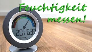 Ausprobiert TFA Dostmann Cosy ThermoHygrometer [upl. by Jea]