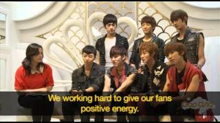 Kpop group 100 on the secret to success  SBS PopAsia [upl. by Atsuj326]