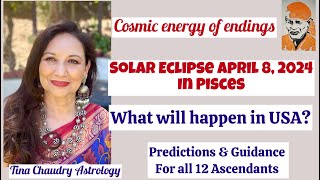 Solar Eclipse April 8 2024 World predictions and Predictions for Everyone [upl. by Newel626]