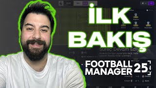 🎮 Football Manager 2025e İlk Bakış Yenilikler ve Değişiklikler ⚽ [upl. by Malloch]