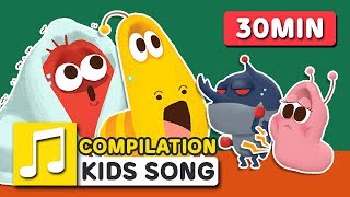 FEELINGS AND OTHER SONG  30MIN  LARVA KIDS  SUPER BEST SONGS FOR KIDS [upl. by Rosie695]