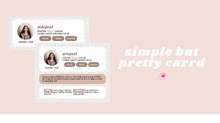 simple but pretty interactive carrd tutorial [upl. by Htor]