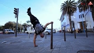 Day Parcours And Workout In Casablanca Hicham Mallouli  NervousBoy  HD [upl. by Luemas]