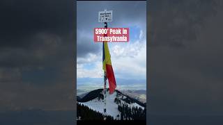 Postavarul Peak Poiana Brasov Ski Mountain Resort in Transylvania Romania [upl. by Remo719]