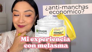 ¿hidratante antimanchas LOW COST 👀 Serum Gel Vitamina C de Garnier RESEÑA 💜 Soy Anabel [upl. by Nowtna]