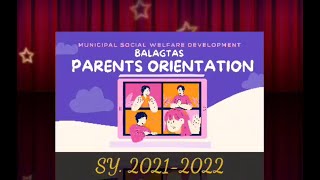 20212022 Parents Orientation [upl. by Didi395]