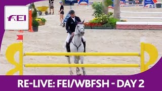 ReLive  FEI Sires of the World  FEIWBFSH  World Breeding Jumping Chps f Young Horse [upl. by Erroll]