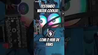 WATER COOLER Kmex WAC6  testes antes de instalar no Gabinete watercooler kmex pcgamer shorts [upl. by Kalin]