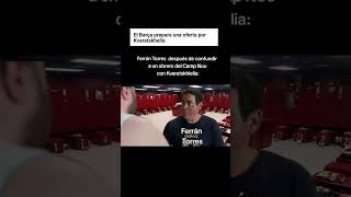 🔵🔴ERRAN TORRES CONFUNDE A UN OBRERO DEL CAMP NOU CON KVARATSKHELIA😱 humor barça kvaratskhelia [upl. by Rai]