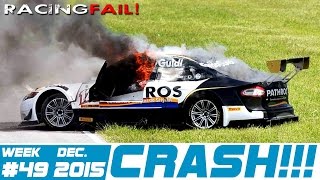 Racing and Rally Crash Compilation Week 49 December 2015 [upl. by Higgins952]