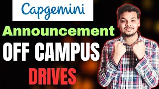 Capgemini Superset Mass Hiring  OFF Campus Drives For 2025  2024  2023 Batch Hiring  Freshers [upl. by Alik]