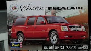 Revell 125th scale 2010 Cadillac Escalade limousine scratch build [upl. by Bertrand14]