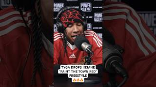 TYGA DROPS NASTYFREESTYLE OVER DOJA CATSquotPAINT THE TOWN REDquot WITH JUSTIN CREDIBLE [upl. by Naasah506]