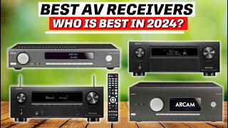 Best AV Receivers 2024 Watch Before You Buy [upl. by Anawek477]