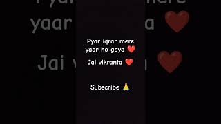 Jai Vikranta song ❤️song subscribe [upl. by Phio93]