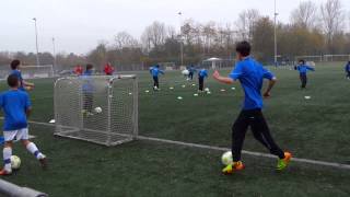 Techniek voetbal training [upl. by Stilla]