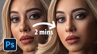 3 Photoshop Tricks for FAST HighEnd Retouching [upl. by Aiciles]