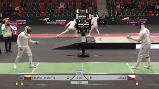 2024 385 T64 20 M E Individual Bern SUI WC GREEN JURKA CZE vs LIMARDO GASCON VEN [upl. by Zoes]