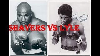 Earnie Shavers vs Ron Lyle  classic battle of the 70s  Highlights [upl. by Felecia107]