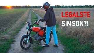 SIMSON S51 mit Optiktuning 🚀💥 [upl. by Ahsiyt921]