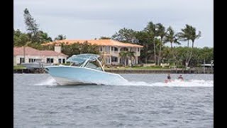 Boat Review  Cobia 240 DC [upl. by Eelirol808]