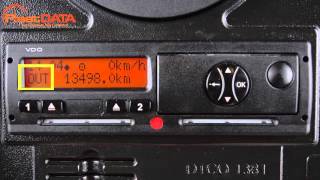 How to use Out of Scope on the Siemens Digital Tachograph [upl. by Hillari]