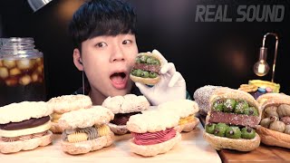 ASMR 필링가득 다쿠아즈 먹방 디저트 리얼사운드 dacquoise MUKBANG REAL SOUND dessert [upl. by Anyek]