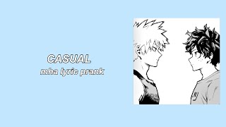 casual lyric prank  BKDK  ANGST [upl. by Slocum]