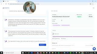 Create an Entrylevel Programming Assessment Java  Android using AI [upl. by Ramey886]