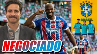 😤HULL CITY NEGOCIA OSCAR ESTUPINAM✅RUAN PABLO DELL E JAMPA🚨NOVO TREINADOR DO BAHIA [upl. by Rayna]