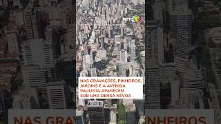 Imagens aéreas mostram antes e depois de fumaça das queimadas em São Paulo shorts [upl. by Anerak]