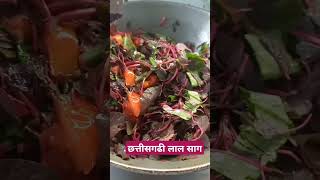 Chattisgarhi Lal sag lal bhaji recipe ytviral shortsbhajisongviral vidio plzsupport 🙏🙏🙏 [upl. by Hester]