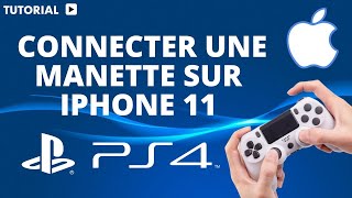 Comment connecter une manette PS4 sur iPhone 11 [upl. by Avigdor]