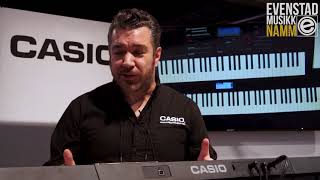 NAMM 2018  Casio CTX700 wRich Formidoni [upl. by Roseline]