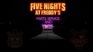 A FRIGHTFUL NIGHT  fnaf parts service and rental ep 2 A minecraft roleplay [upl. by Lemuela179]