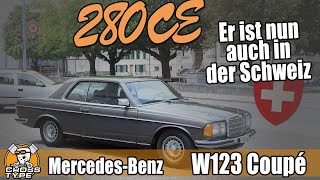 MercedesBenz W123 280CE Coupé ist auch in der Schweiz [upl. by Mcleod618]